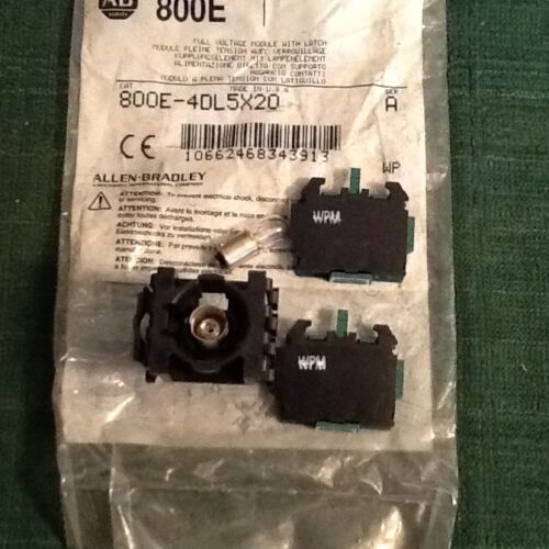 Allen-Bradley 800E-4DL5X20 Full Voltage Module With Latch - Image 3