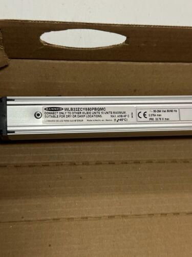 Banner WLB32ZCY850PBQMC YELLOW LED Work Light Bar W/ Diffuse Window 850mm - Image 2