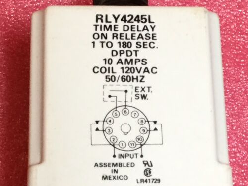 Phillips ECG RLY4245L Time Delay On Release 1 To 180 Sec - Image 2