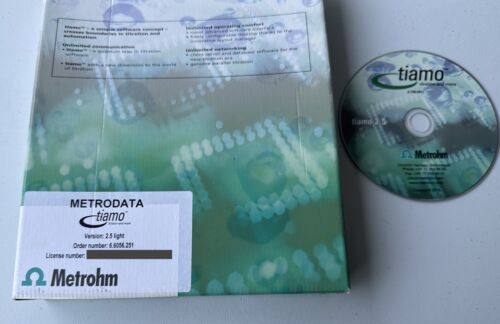 Metrohm USA TIAMO 2.5 LIGHT CD - 1 License with DELL OptiPlex 5040 i7-6700 8GB