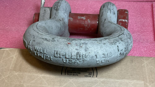 Crosby WLL 1 3/8 Safety Anchor Shackle 13 1/2 Ton - Image 8