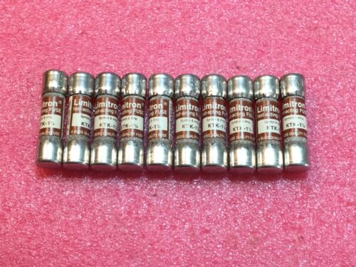 Lot Of 10 Bussmann KTK 1-1/4 Fuse