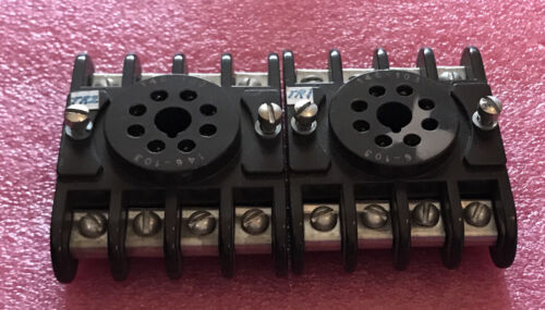 Lot Of 2 Amphenol 146-103 Relay Socket - Image 2
