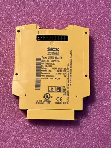 SICK 6026136 UE410-MU3T5 Safety Relay
