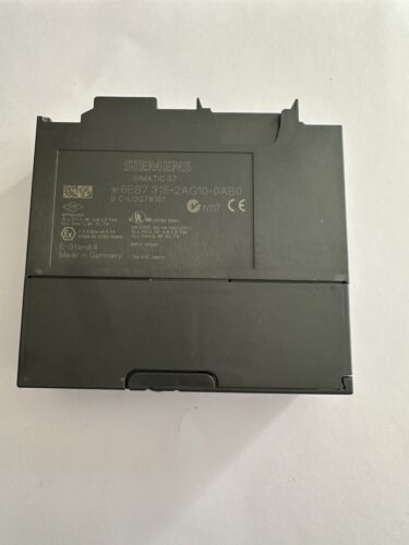 SIEMENS 6ES7 315-2AG10-0AB0 CPU MODULE W/ 512kb Memory Card 6ES7 953-8LJ11-0AA0 - Image 2