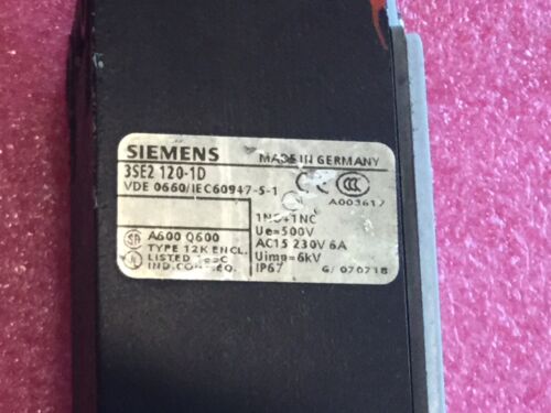 Siemens 3SE2-120-1D Roller Switch - Image 5