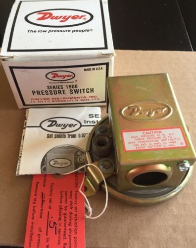 Dwyer Pressure Switch Series 1900 165364-00 - Image 3