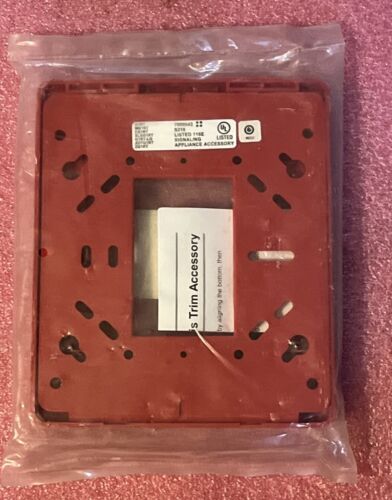 Edwards SIgnaling EG1RT Trim Plate Red - Image 2