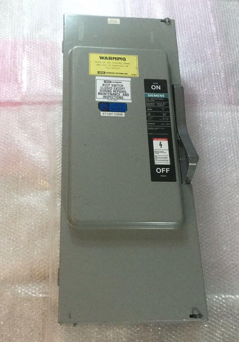Siemens SN424 Safety Switch 200A 240Vac