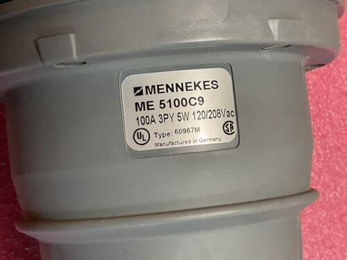 Mennekes ME 5100C9 100A 3PY 5W 120/208Vac - Image 3