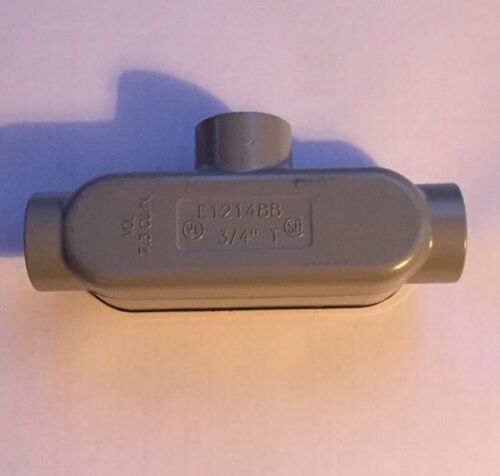 Lot Of 10 Madison Electric LTLA-75  Rigid Conduit Body T Type 3/4" E121488