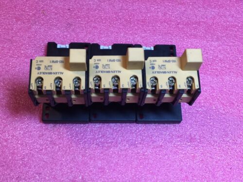 Lot Of 3 Allen Bradley 193-BPM1 Base Mounting Adapter