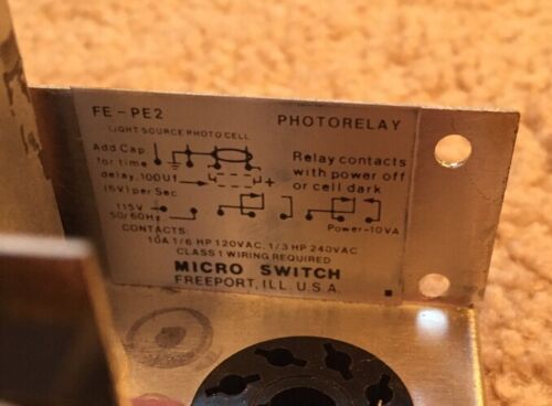 Honeywell Micro Switch Fast Switching Photoelectric Relay FE-PE2 - Image 2