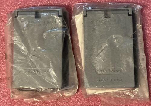 Pass & Seymour CA2-GV Weatherproof Cover Lot Of 2