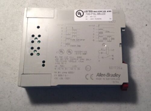 Allen Bradley 700-FSL3BU23 Timer 0.15-3 Sec