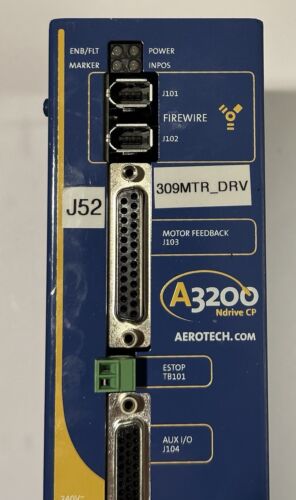 Aerotech NDRIVECP20-MXU-AUXPWR A3200 60Hz 240V Mountable Digital Servo Amplifier - Image 2