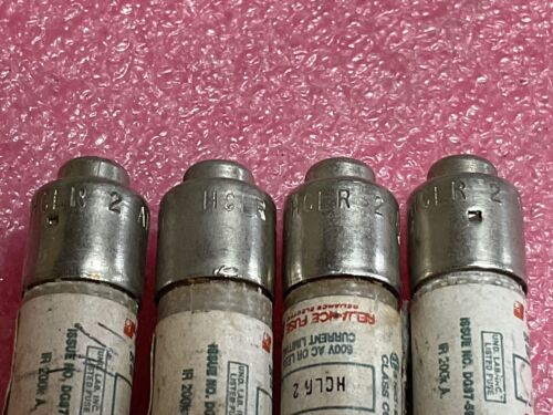 Lot Of 4 Reliance HCLR2 Fuse 2AMP - Image 3