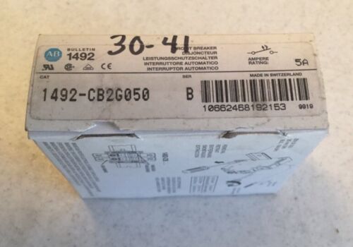Allen Bradley 1492-CB2G050 Series B 5Amp G050 - Image 3