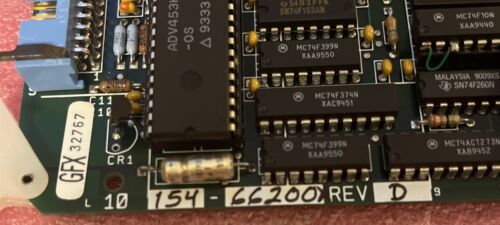 Adept 10154-66200X Rev D PCB Board GFX Robotics - Image 2