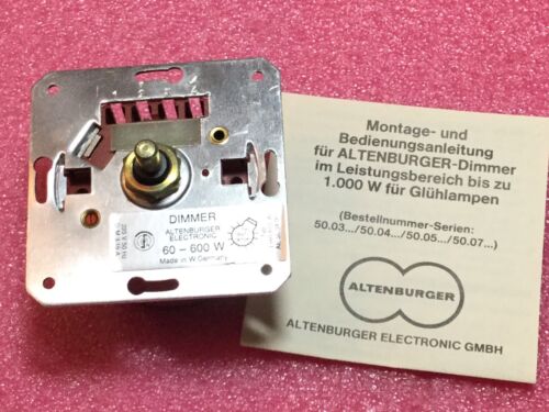 Altenberger Electronic Dimmer 60-600W