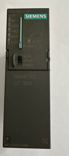 SIEMENS 6ES7 315-2AG10-0AB0 CPU MODULE W/ 128kb Memory Card 6ES7 953-8LG11-0AA0 - Image 5