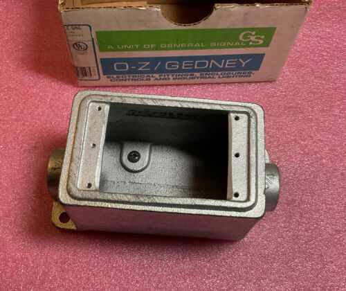 O-Z/ Gedney Cast Device Box FDC Style Single Gang FDC-1-75