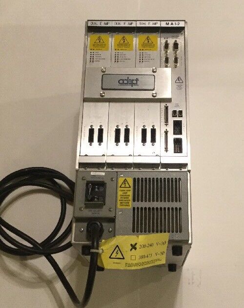 Adept 30336-31000 Controller W/ Dual E Amp & MA I-2 Circuit Boards.