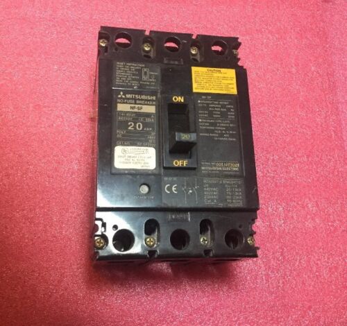 Mitsubishi NF-SF 2020 Breaker 2-Pole, 20Amp