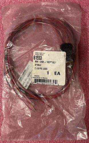Brad Harrison 61553 5P Male Mini Change Receptacle
