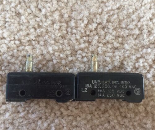 MICRO SWITCH BZ-2RS MINATURE LIMIT SWITCH Lot Of 2