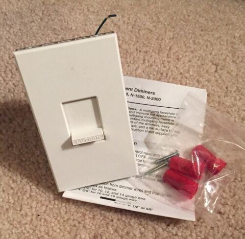 Lutron N-600-WH (Incandescent Dimmer, Nova)