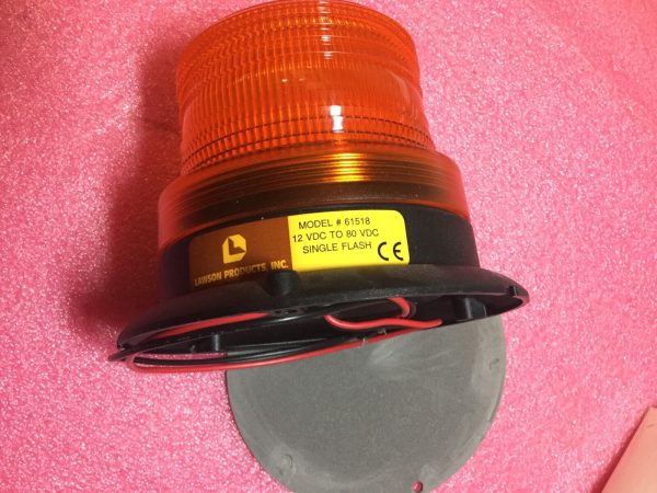 Lawson Amber Strobe Light 61528 1.5 Joules 12-80 VDC - Image 3