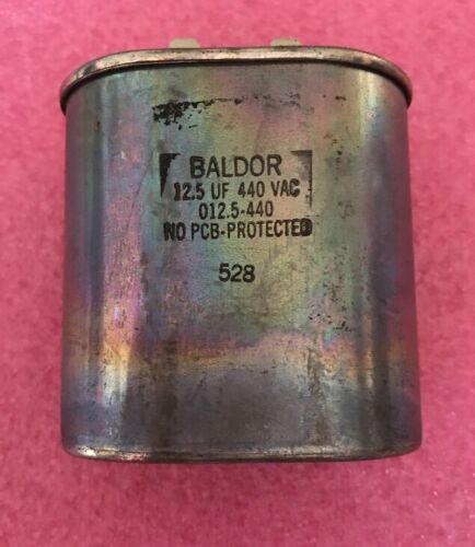 Baldor 12.5 UF 440 VAC 012.5-440 - Image 2