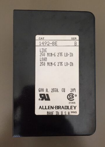 Lot Of 3 Allen Bradley 1492-BE Power Terminal Block Series B