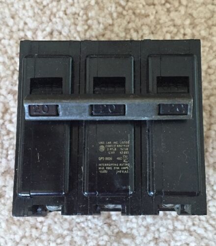 ITE QP3-B020 CIRCUIT BREAKER 20A 3P 240VAC