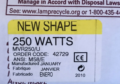 General Electric MVR250/U Multi-Vapor Lamp 42729 - Image 3