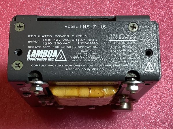 Lambda Regulated Power Supply LNS-Z-15